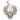 Antlered Skull ornament