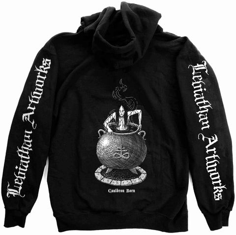 Cauldron Born zip hoodie