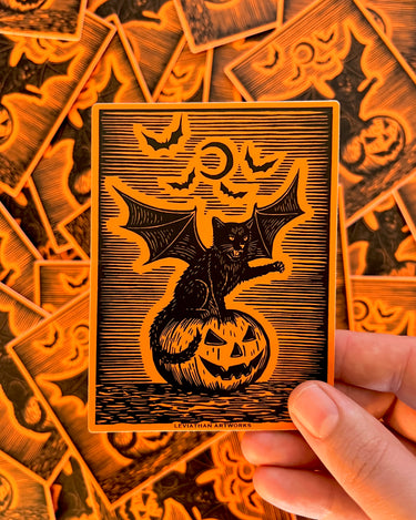 Bat Cat sticker