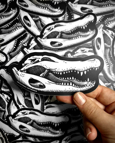 Swampborn sticker