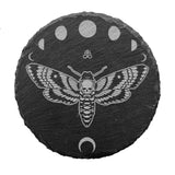 Death Moth slate coaster (SAVE $5 on ANY 4)