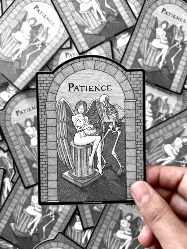 Patience sticker