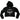 Death Moth cropped hoodie