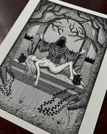 Sacrificium art print