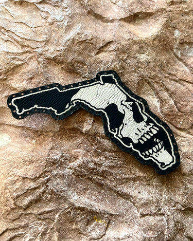 Florida Muerte leatherette patch
