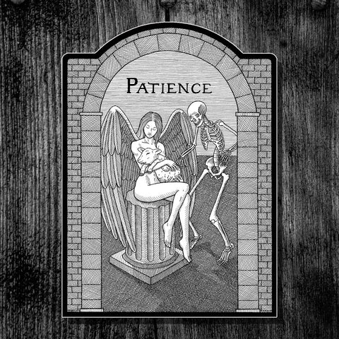 Patience sticker
