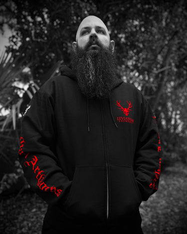 Charon zip hoodie