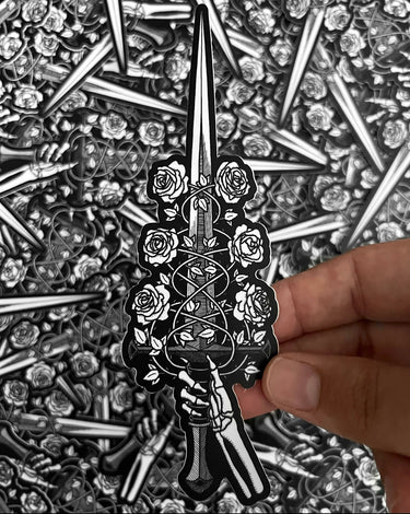 A Sword of Rose and Thorn sticker