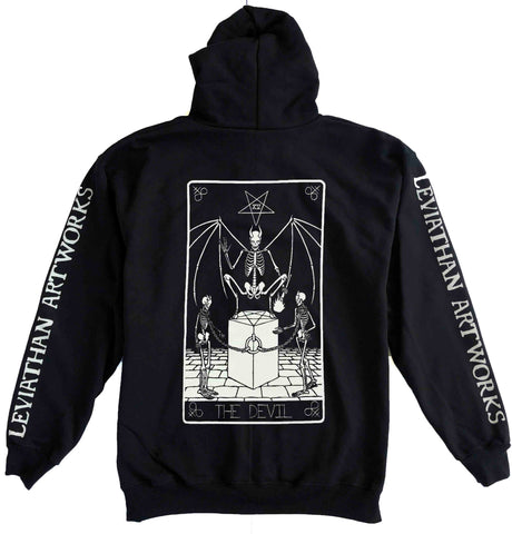 The Devil zip hoodie