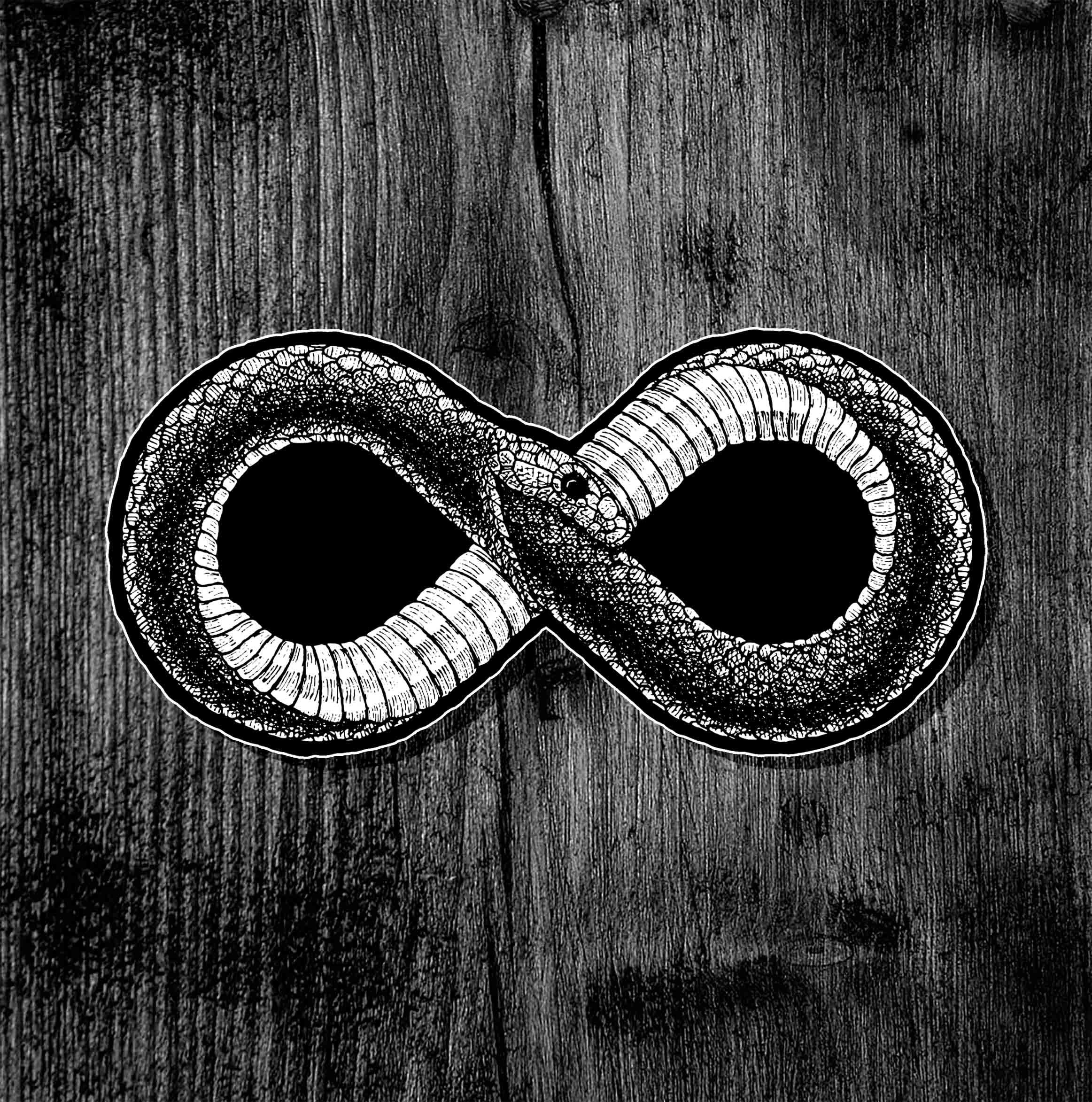 Ouroboros Aeternalis sticker – Leviathan Artworks