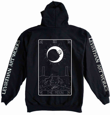 The Moon zip hoodie